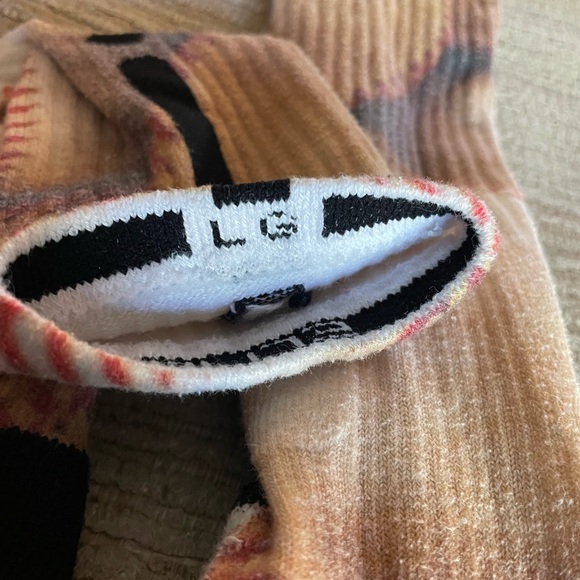 Mens Nike elite socks SZ large custom - Picture 4 of 4